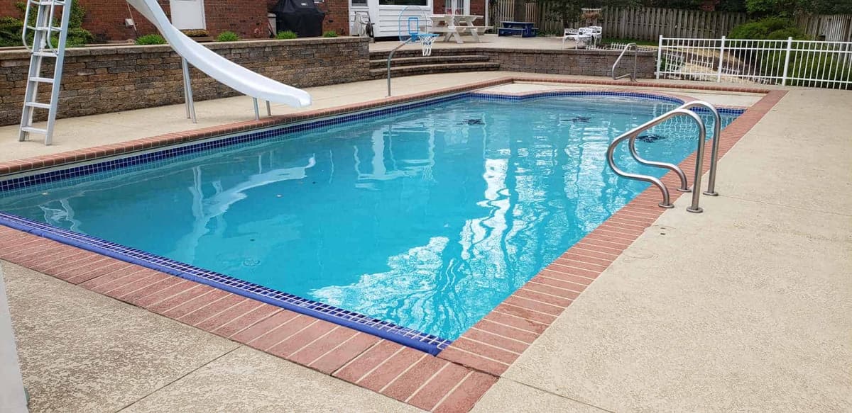Gunite Pool Installation in Lafayette Indiana
